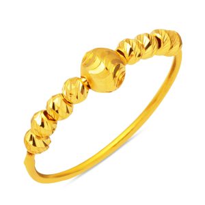 22 Carats Boules Top Dizi Or Bague