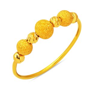 Tekli Boules Kaburga 22 Carats Or Bague