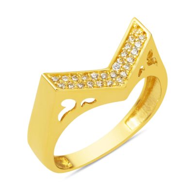 Çavuş Model Su Yolu 14 Carats Or Bague