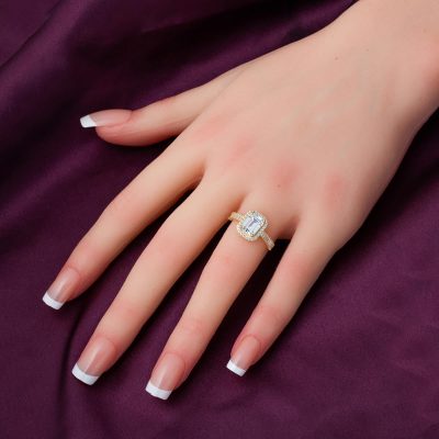 Spor Baguette Gold Ring 14K - 14K - 2.36g - EZ Gold