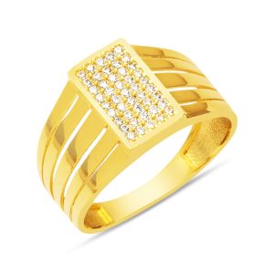 14 Karat Şövalye Gold Ring