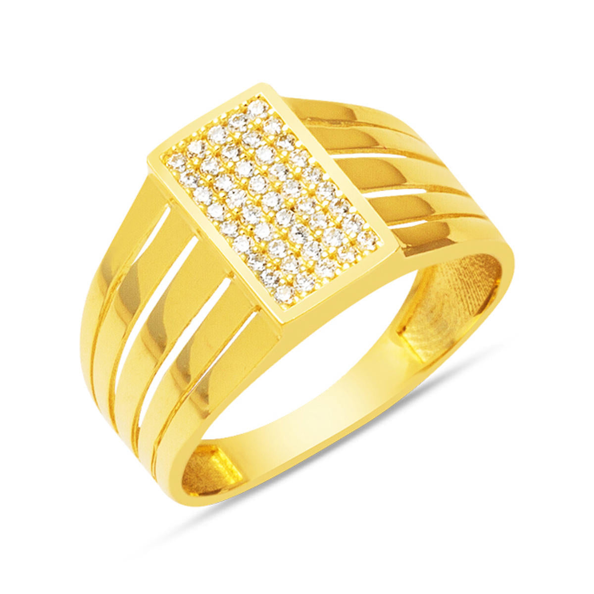 14 Karat Şövalye Gold Ring