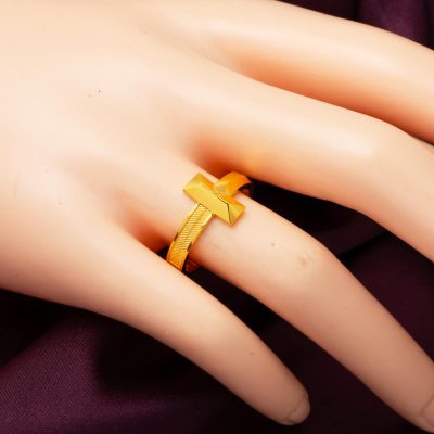 Te Model sans Pierre 14 Carats Or Bague - 14K - 1.82g - EZ Gold