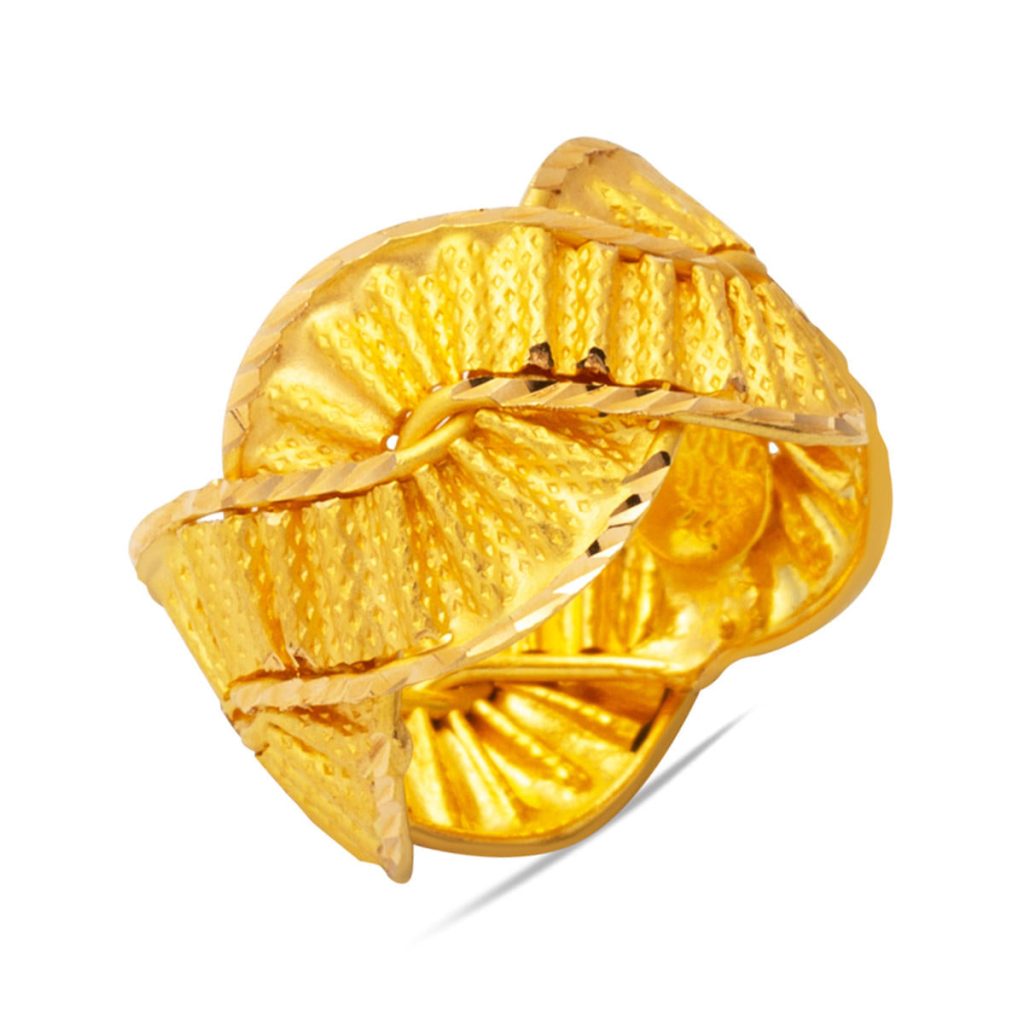 Ankara Twistedsı 22 Karat Gold Ring