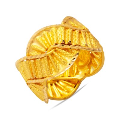 Ankara Twistedsı 22K Gold Ring