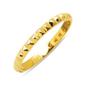 14 Karat Kalemli Plain Gold Ring