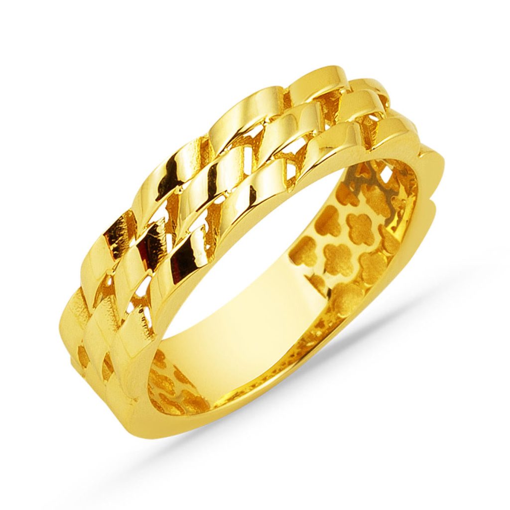 Rolex Design 14 Carats Or Bague