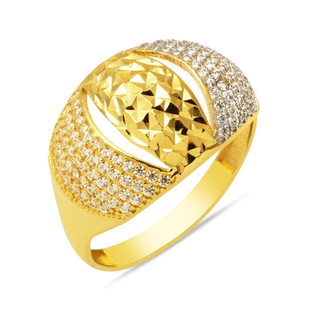 Femme Or Bague 14 Carats