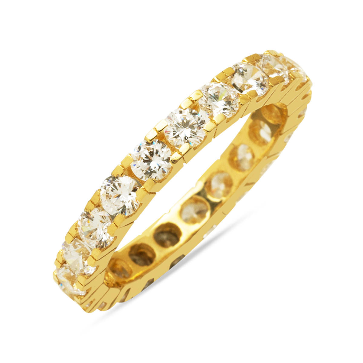 Classique Jaune Or 14 Carats Tam Tur Bague