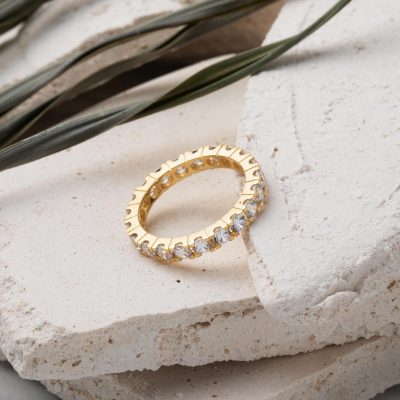 Classique Jaune Or 14 Carats Tam Tur Bague - 14K - 3g - EZ Gold