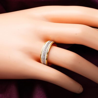 İçi Bombeli 14 Ayar Bayan Altın Alyans Yüzük - 14K - 3.5g - EZ Gold