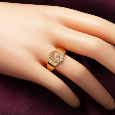 14 Carats G Lettrei Or Bague - 14K - 2.52g - EZ Gold
