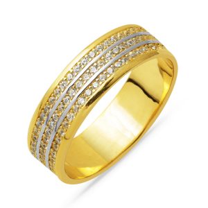 14 Carats Eternite Femme Alliance Bague