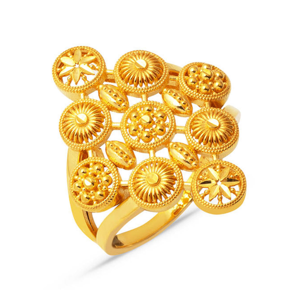 22 Carats Hint İşi Or Bague