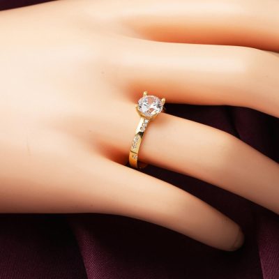Solitaire 14K Gold Ring - 14K - 1.87g - EZ Gold