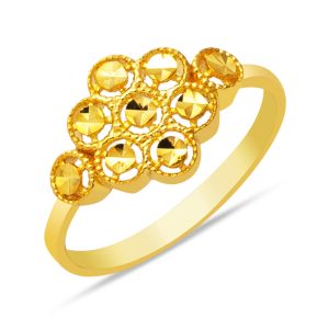 Trendy 22 Karat Gold Ring