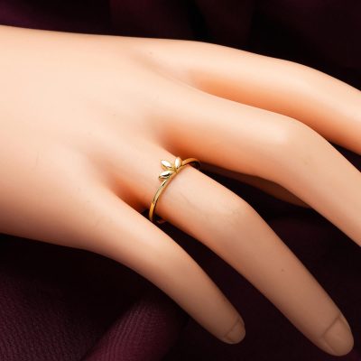Minimal Trend Design 14 Carats Or Bague - 14K - 1.28g - EZ Gold