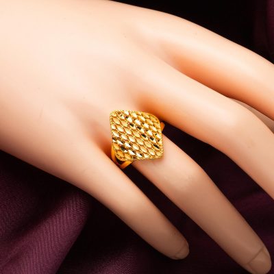 Sarı Gold Plain 14K Ring - 14K - 3.4g - EZ Gold