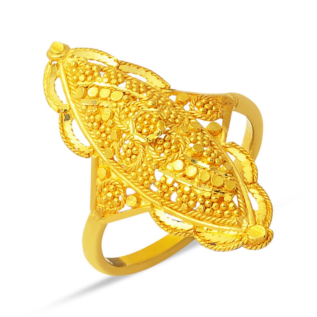 22 Karat Hint İşi Gold Ring