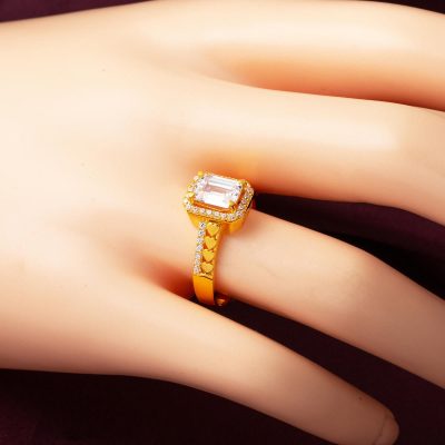 22K Gold Baguette Ring - 22K - 4.37g - EZ Gold