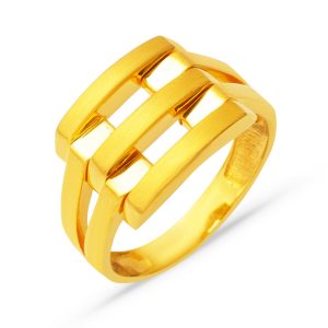 22 Karat Gold Kaburga Ring
