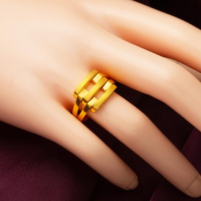 22K Gold Kaburga Ring - 22K - 6.84g - EZ Gold