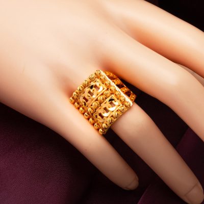 22 Carats Or Anadolu Bague - 22K - 6.89g - EZ Gold