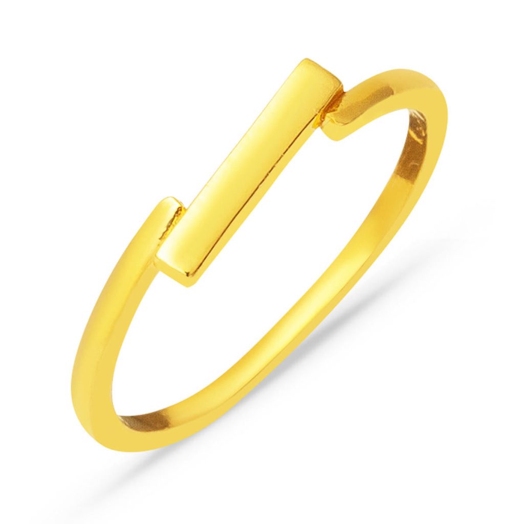 22 Carats Or Yazı Yazılabilen Bague