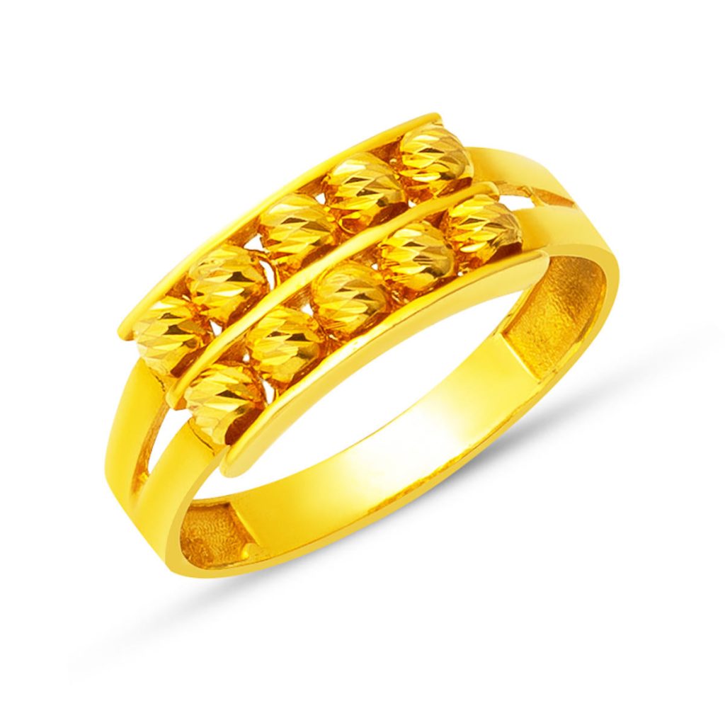 22 Karat Top Gold Ring