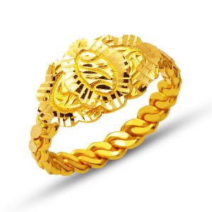 Erzurum Twisted 22 Karat Gold Ring