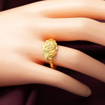 Erzurum Twisted 22K Gold Kaşlı Ring - 22K - 5.43g - EZ Gold