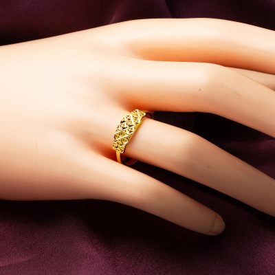 Kalemli 22 Ayar Altın Yüzük - 22K - 1.39g - EZ Gold