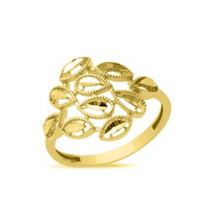 Kalemli 14 Karat Plain Gold Ring