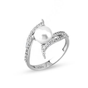 Isabella 14 Karat Gold Pearl Ring