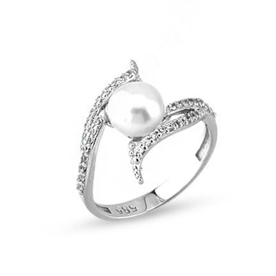Isabella 14K Gold with Pearls Ring