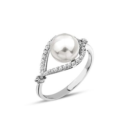 Chiara with Pearls Gold Ring