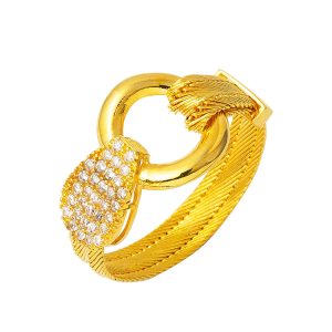 22 Karat Gold Trabzon Woven Ring