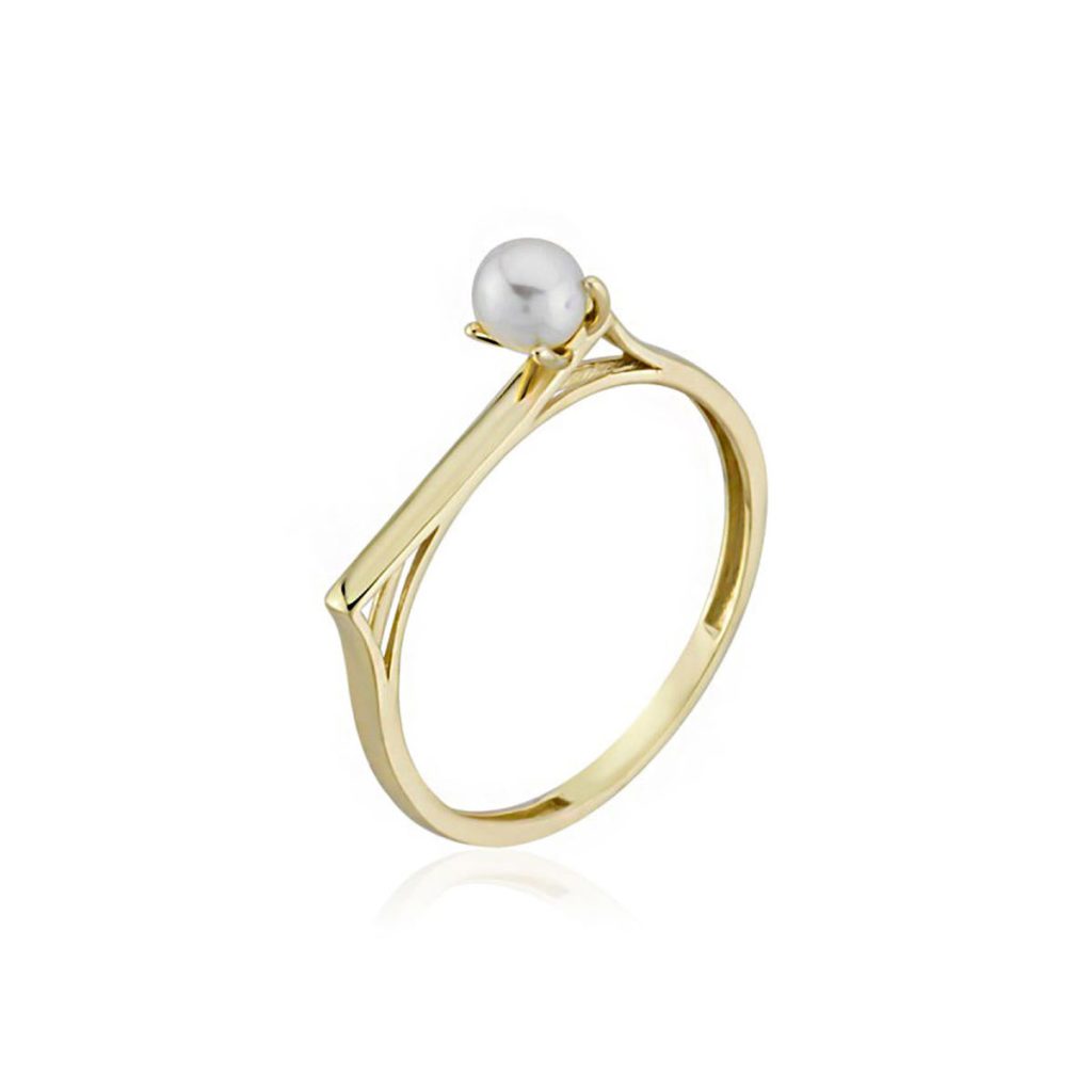 Versay Pearl Gold Ring