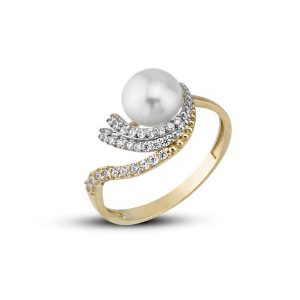 Nera de Perles Or Bague