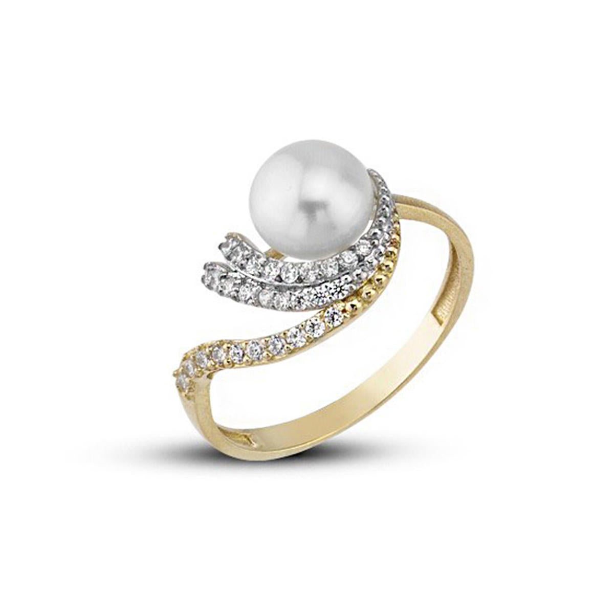 Nera de Perles Or Bague