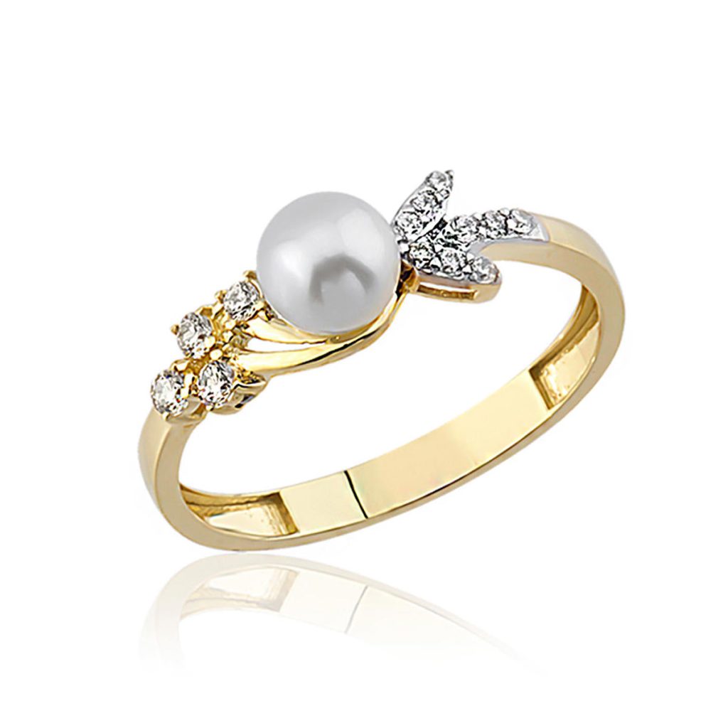 Neo Pearl Gold Ring