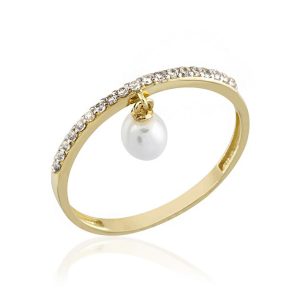 Liona Sarkaç de Perles Or Bague