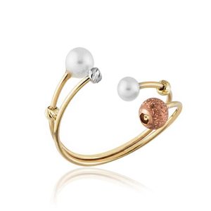 Estetica Pearl Gold Ring