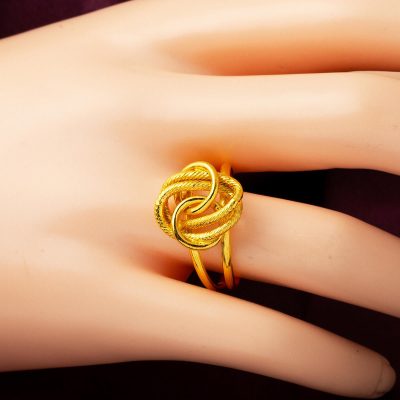 Sadakat 22 Ayar Taşsız Altın Yüzük - 22K - 3.88g - EZ Gold