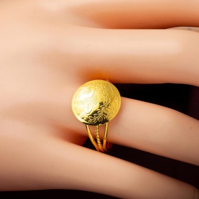 Çeyrek Reşatlı 22 Ayar Altın Yüzük - 22K - 3.35g - EZ Gold