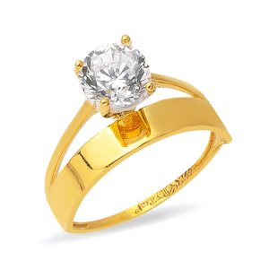 Duru 22 Carats Solitaire Or Bague