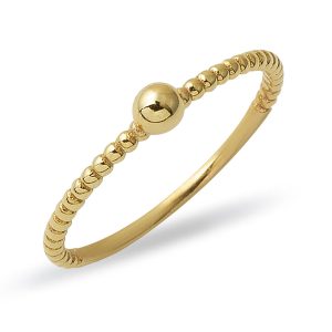 Boules 14 Carats Serçe Parmak Yüzüğü