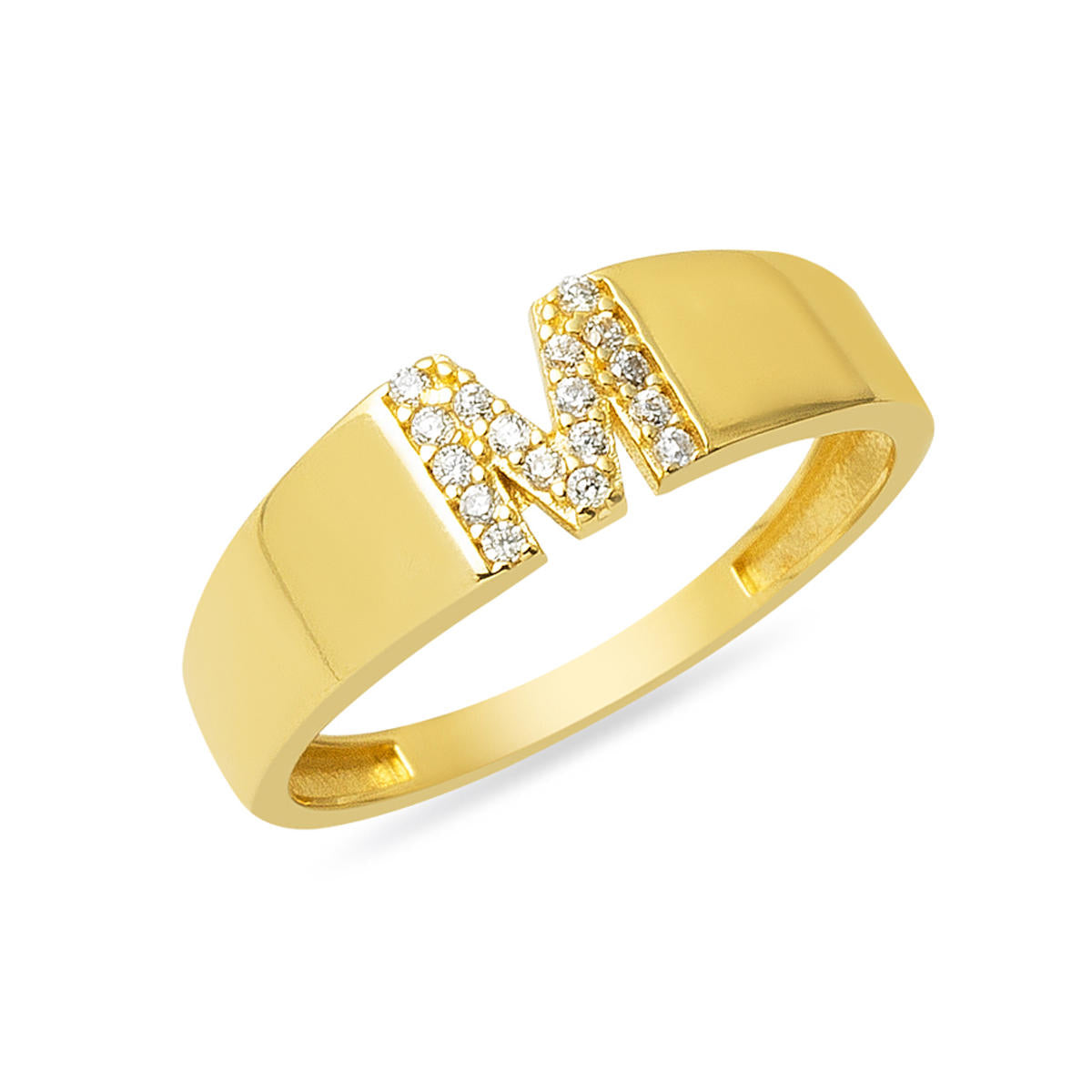 Lettre Or Bague (Tüm Lettreler Üretilir)