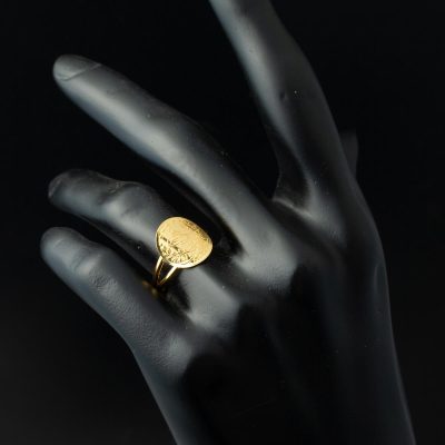 Çeyrek Reşatlı 22 Ayar Altın Yüzük - 22K - 4.59g - EZ Gold