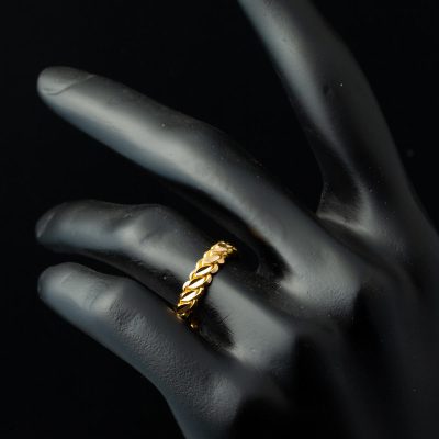 Adana Twisted 22K Gold Ring - 22K - 4.43g - EZ Gold